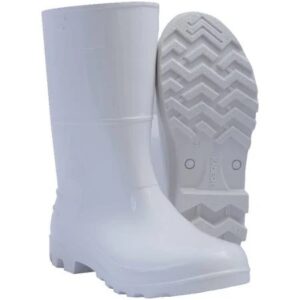 Bota Plastica Branca Nº 42