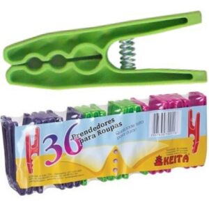 Prendedor Plast Keita C/36