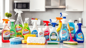 Produtos de limpeza