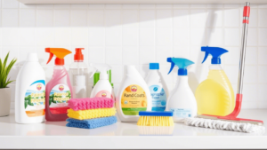 produtos de limpeza