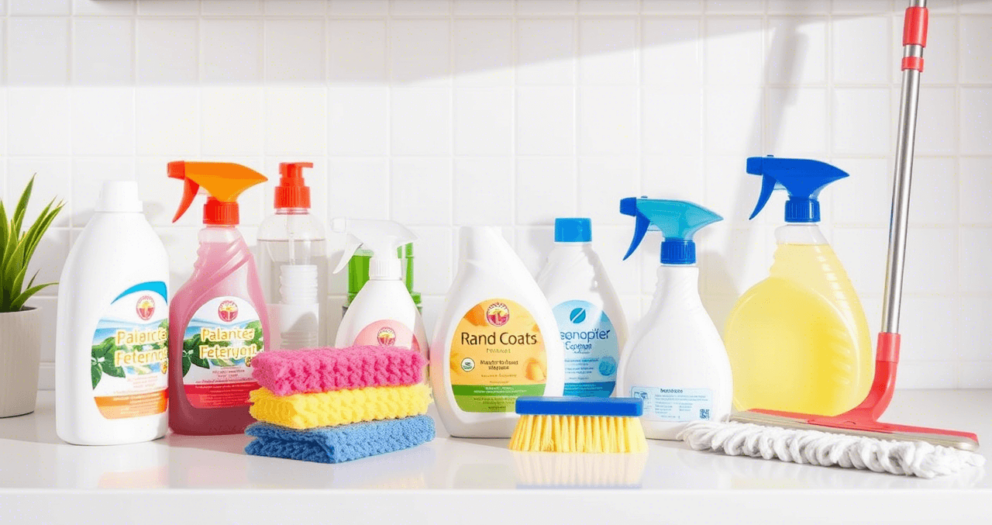 produtos de limpeza