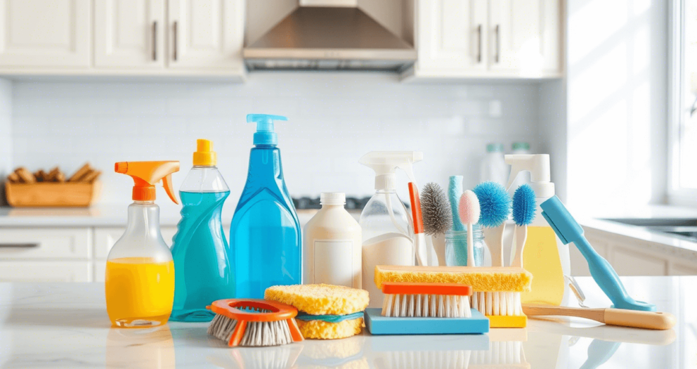 Produtos de limpeza