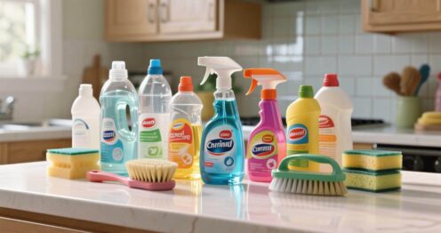 Produtos de limpeza