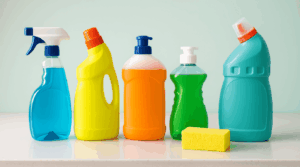 Produtos de limpeza no Campo Belo