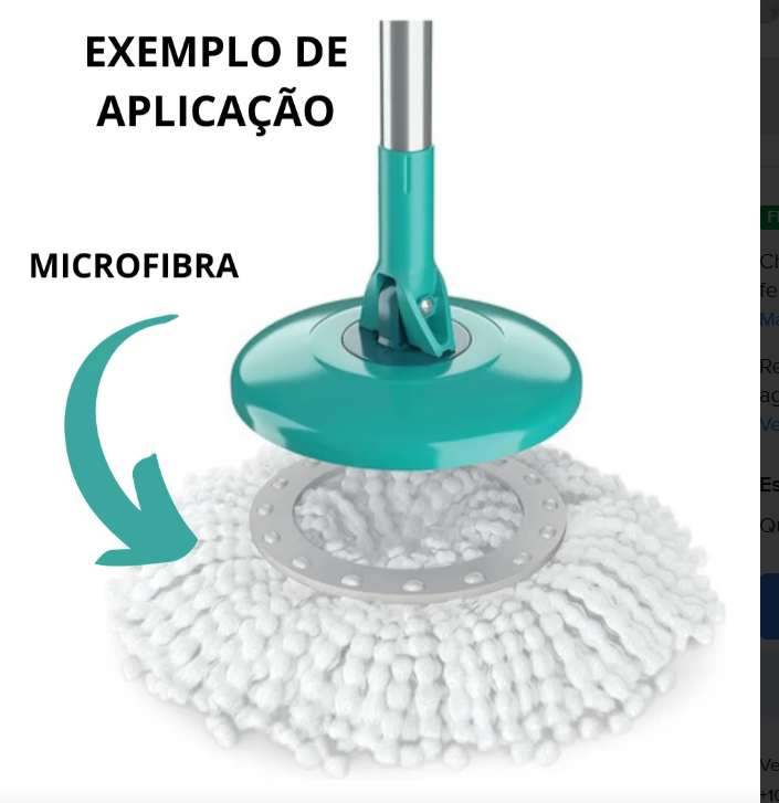 Refil P/ Mop Giratorio Rayco - Image 2
