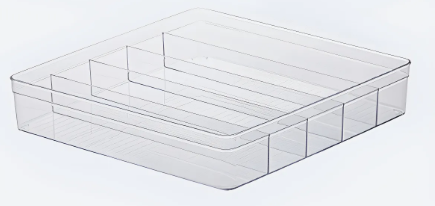 Organizador Diamond C/ Divisorias 36,5x36,5x7,5cm