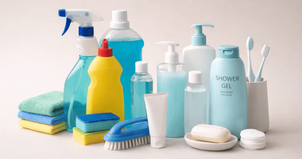 produtos de limpeza