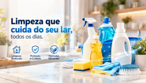Produtos de limpeza