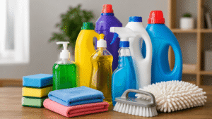 produtos de limpeza