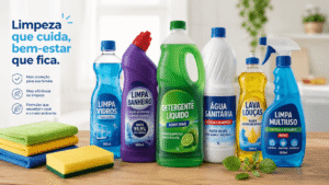 Produtos de limpeza