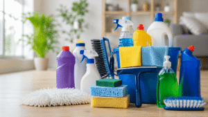 produtos de limpeza