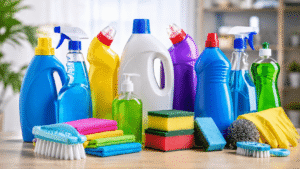 produtos de limpeza