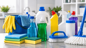 produtos de limpeza